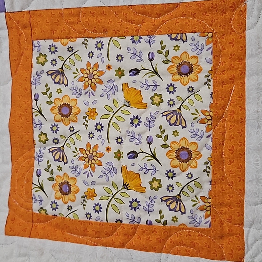 Quilt Handmade Spring time - Picture 6 of 6